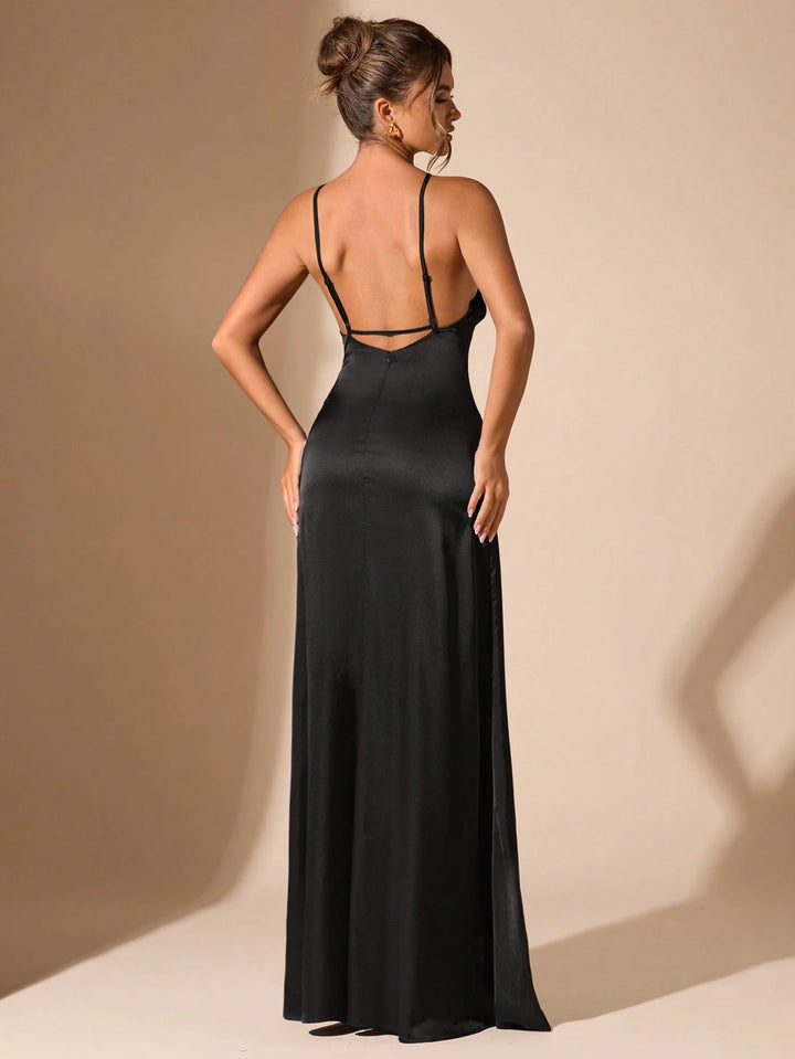 Rochie maxi SHEIN, negru