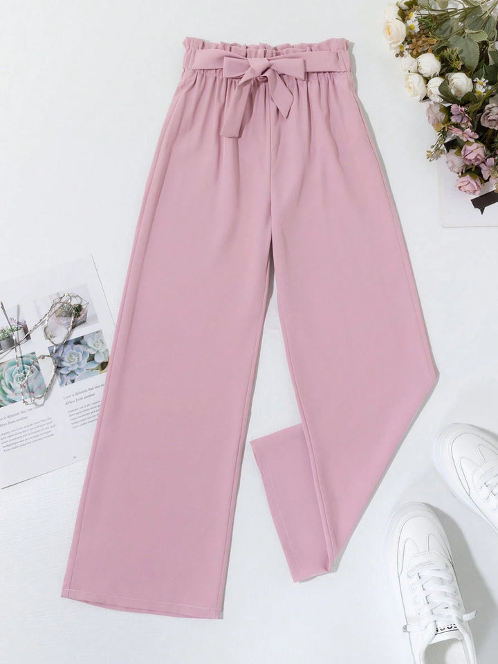 Pantaloni SHEIN, roz