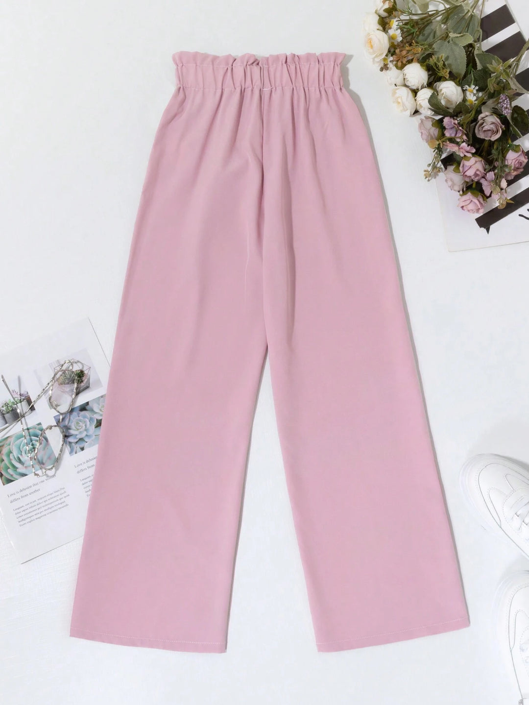 Pantaloni SHEIN, roz