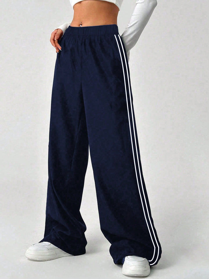 Pantaloni SHEIN, albastru