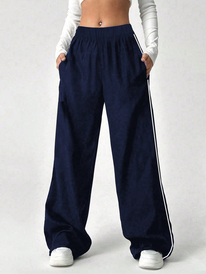 Pantaloni SHEIN, albastru
