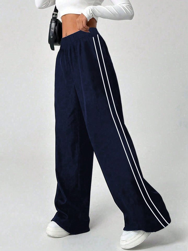 Pantaloni SHEIN, albastru