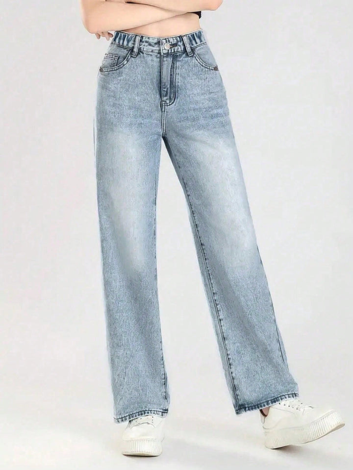 Jeans SHEIN, albastru
