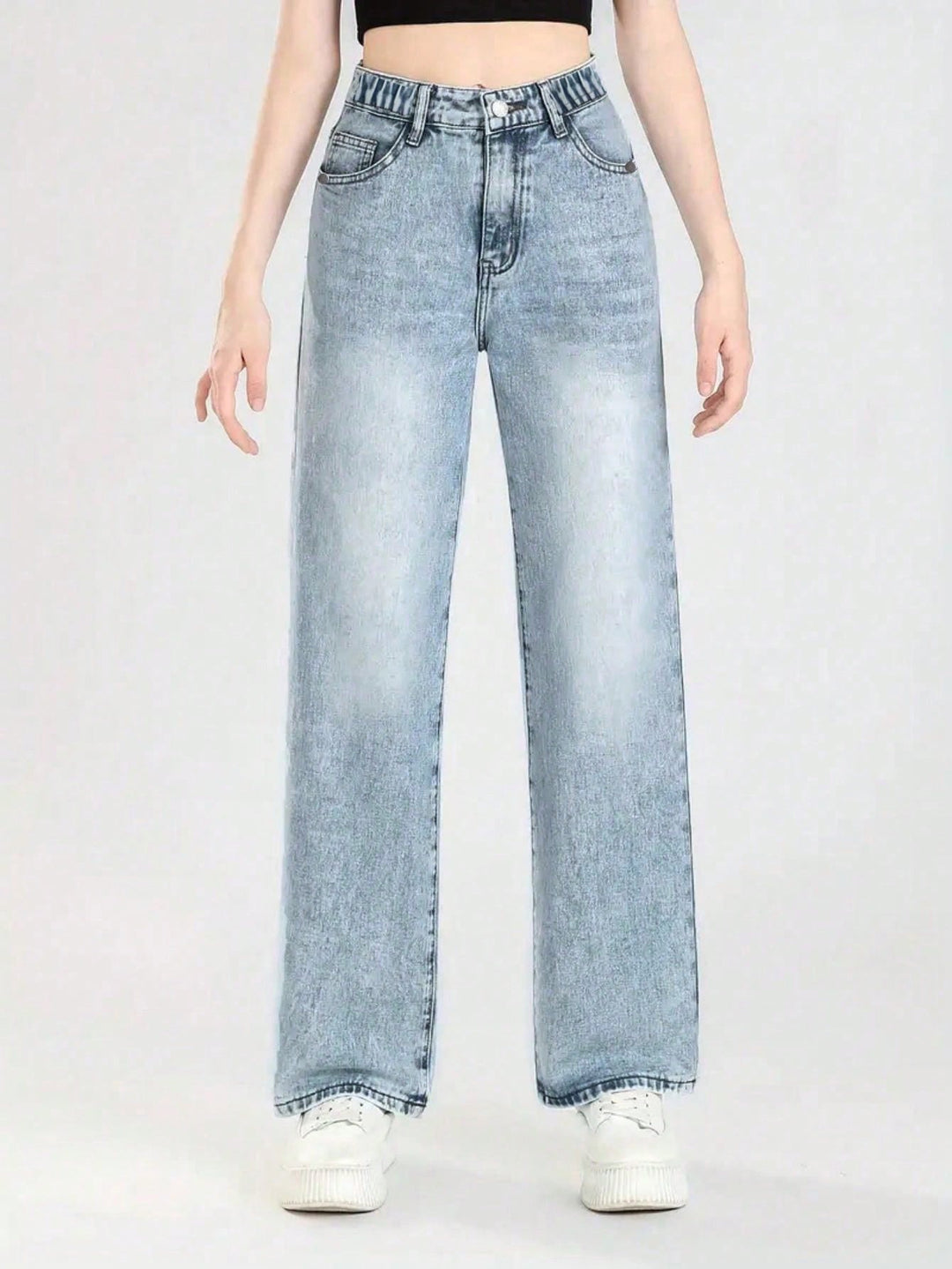 Jeans SHEIN, albastru