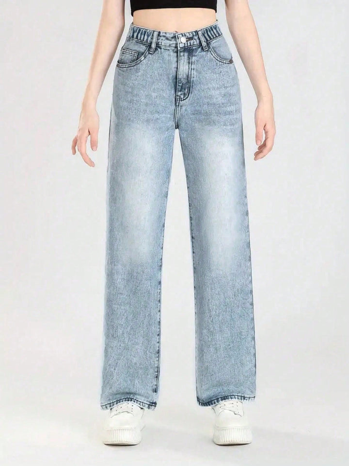 Jeans SHEIN, albastru