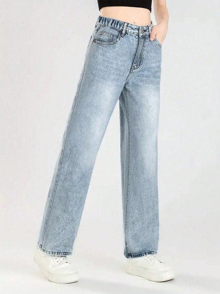 Jeans SHEIN, albastru