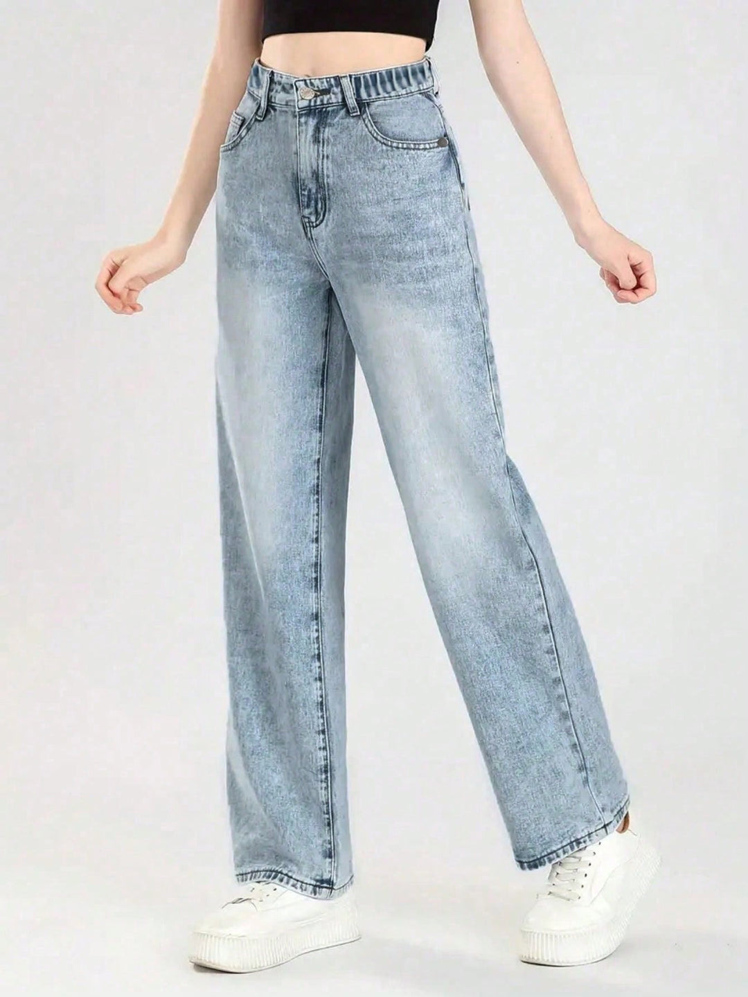 Jeans SHEIN, albastru