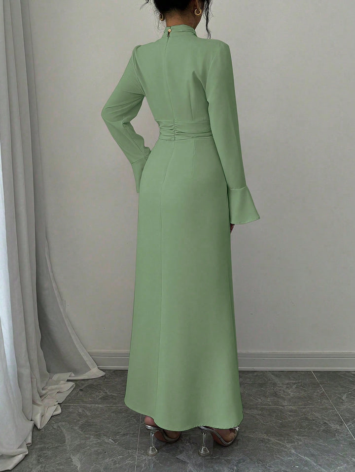 Rochie maxi SHEIN, verde
