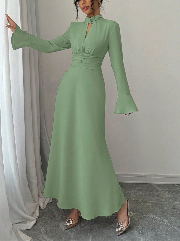 Rochie maxi SHEIN, verde