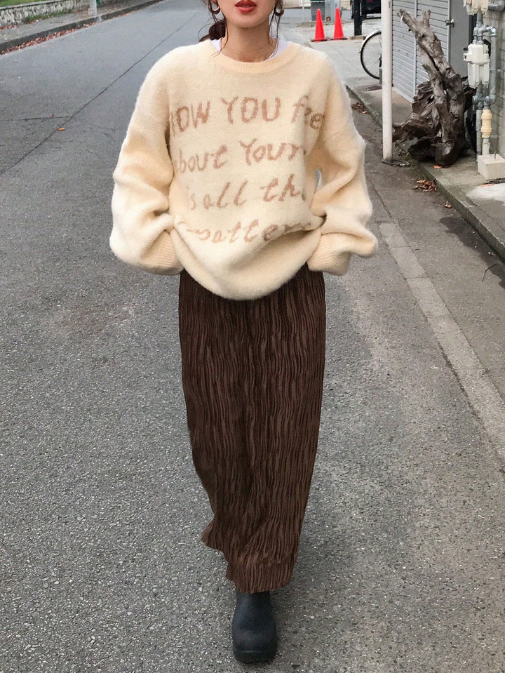 SHEIN szoknya, barna