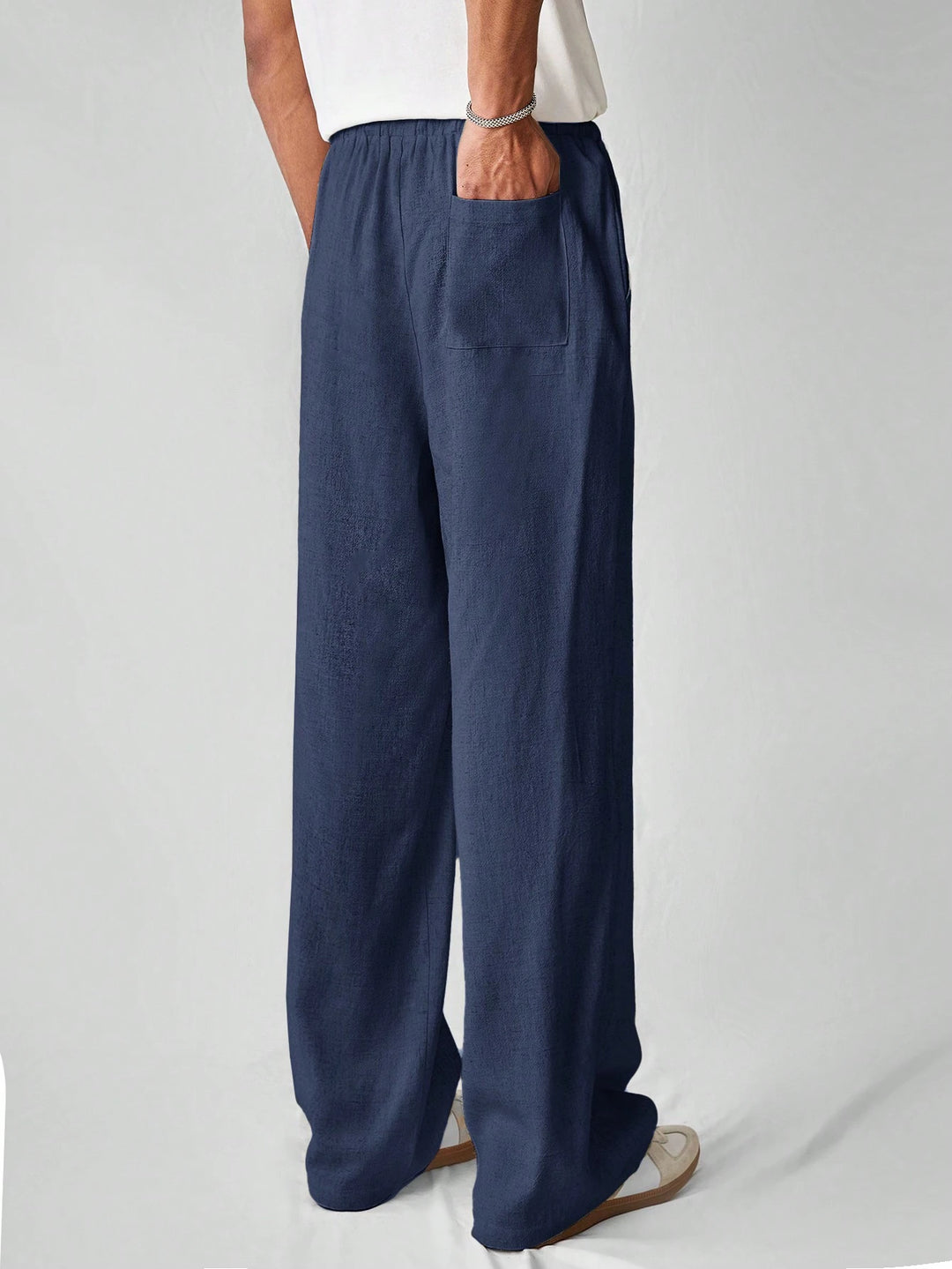 Pantaloni Shein, albastru