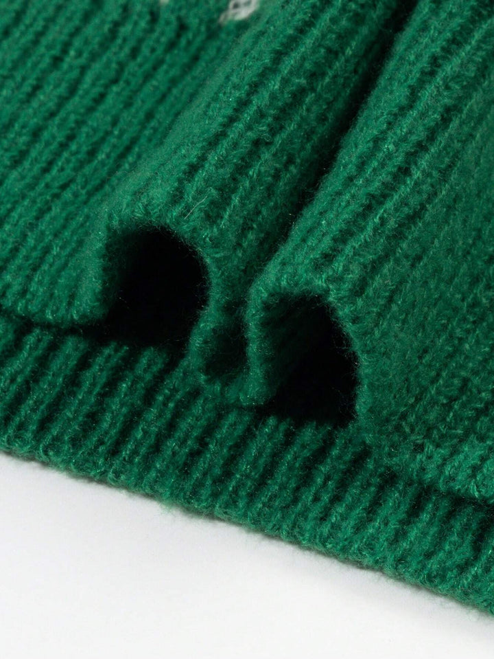 Pulover SHEIN, verde