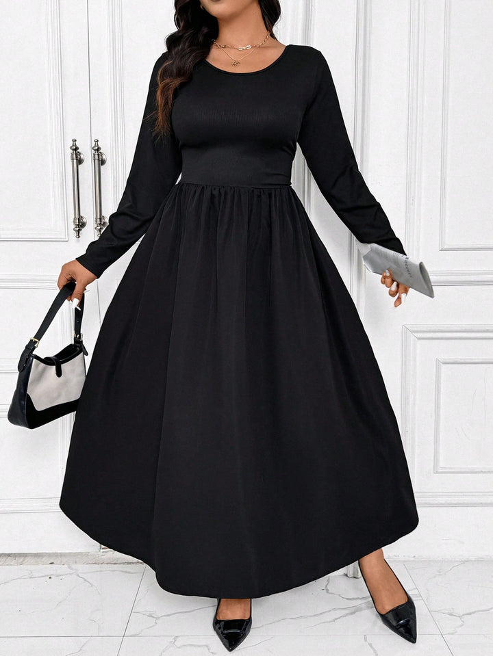 Rochie maxi SHEIN, negru