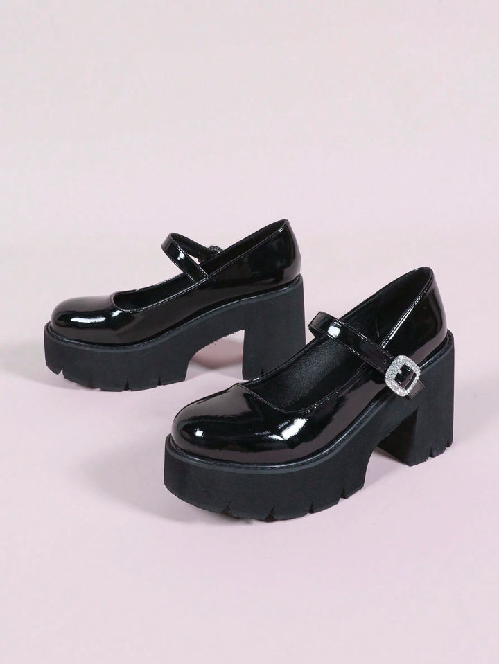 Pantofi SHEIN, negru