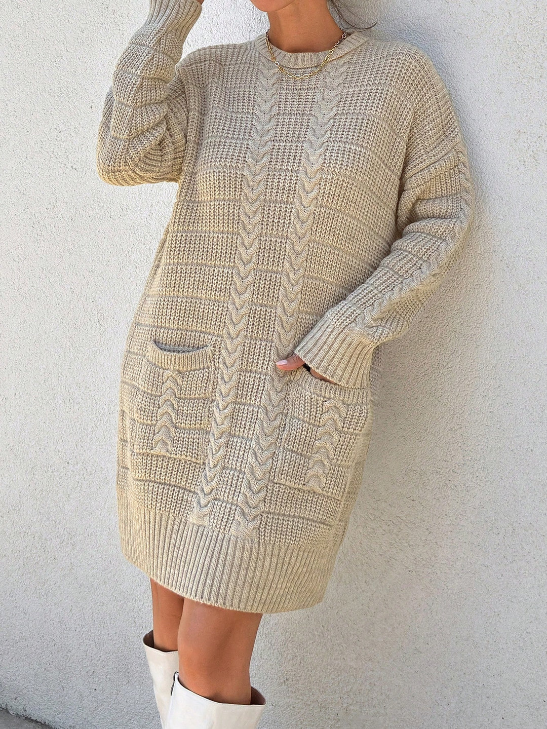 Rochie SHEIN, bej