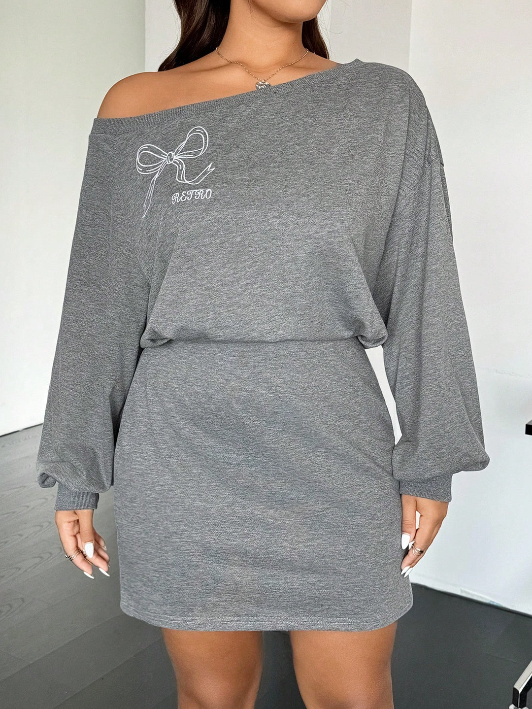 Rochie SHEIN, gri