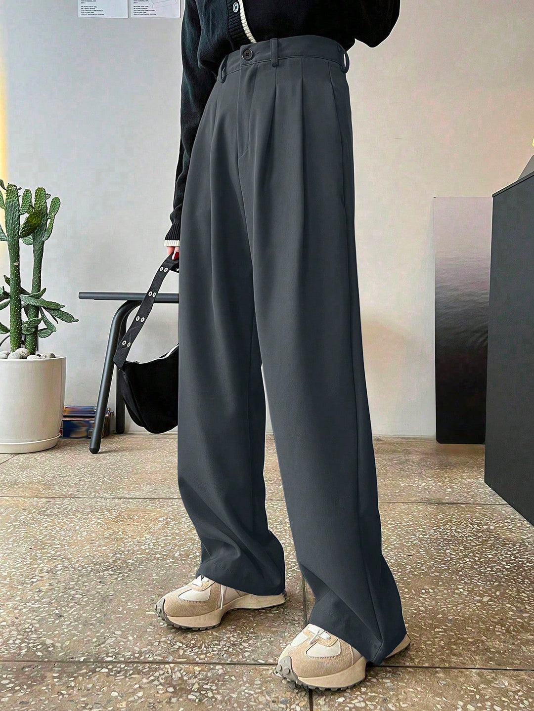 Pantaloni SHEIN, gri