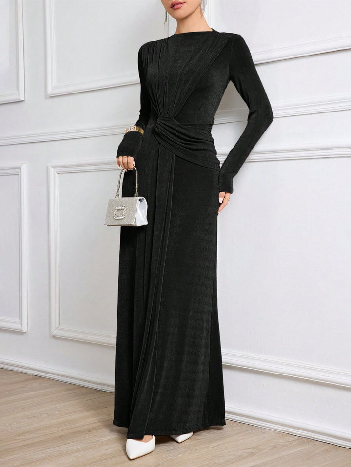 Rochie maxi SHEIN, negru