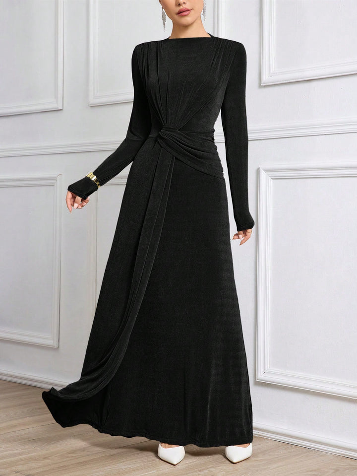 Rochie maxi SHEIN, negru