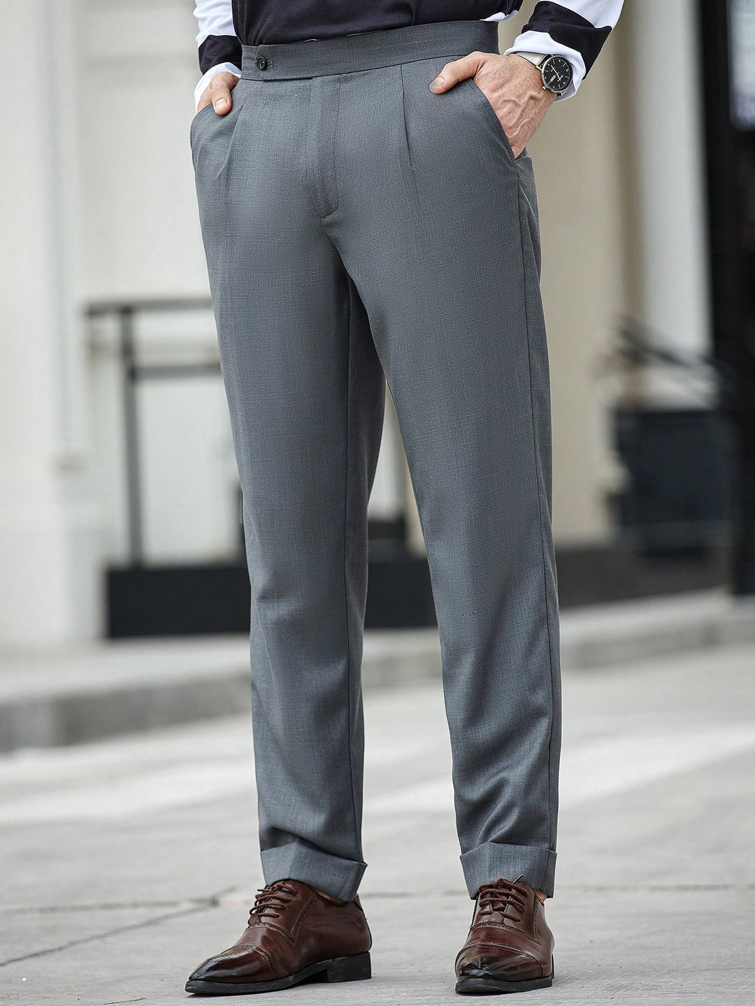 Pantaloni SHEIN, gri