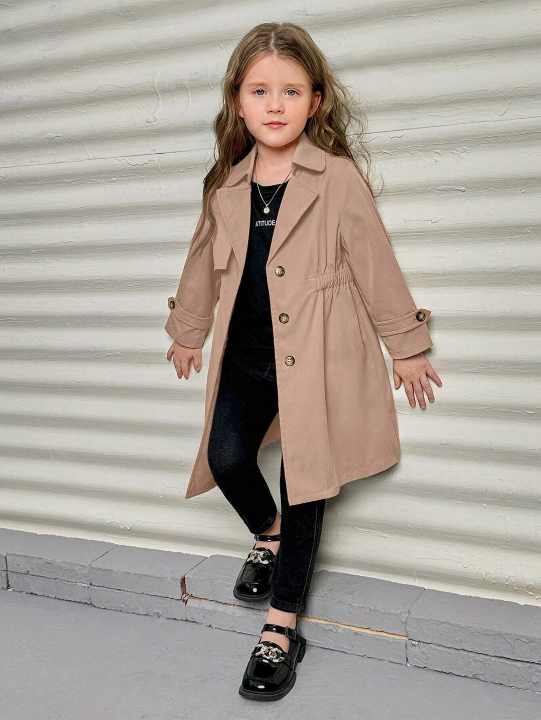 Trench SHEIN, bej