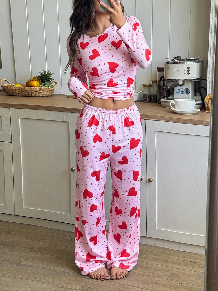 Pijama SHEIN, roșu