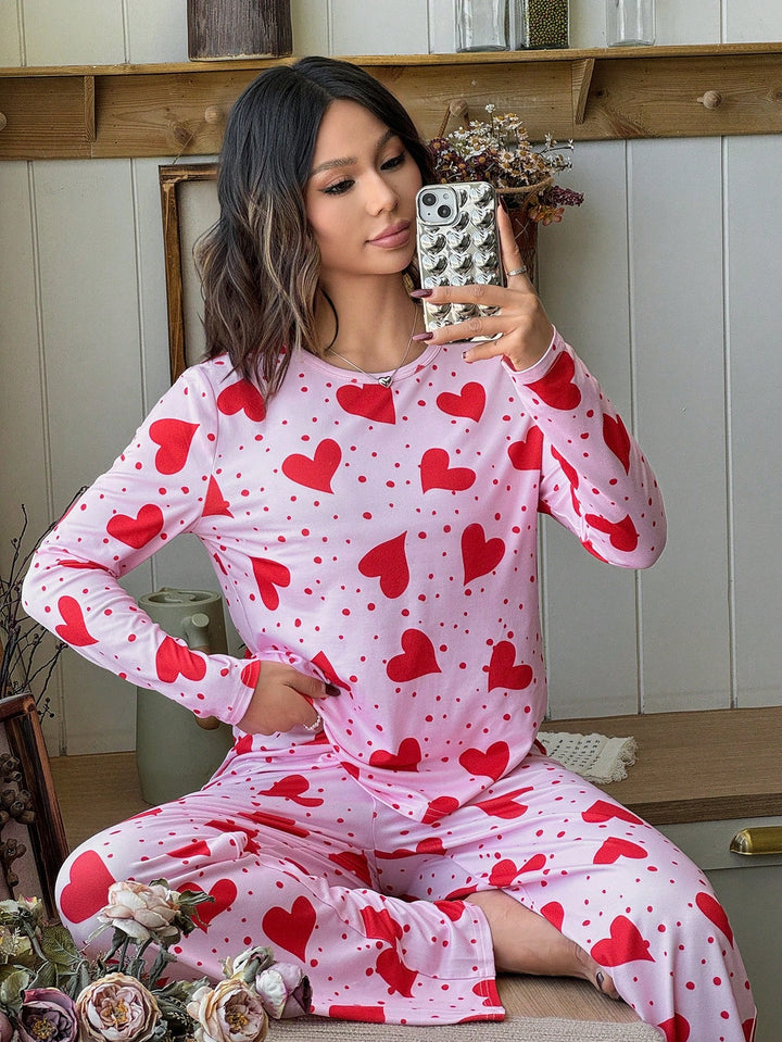 Pijama SHEIN, roșu