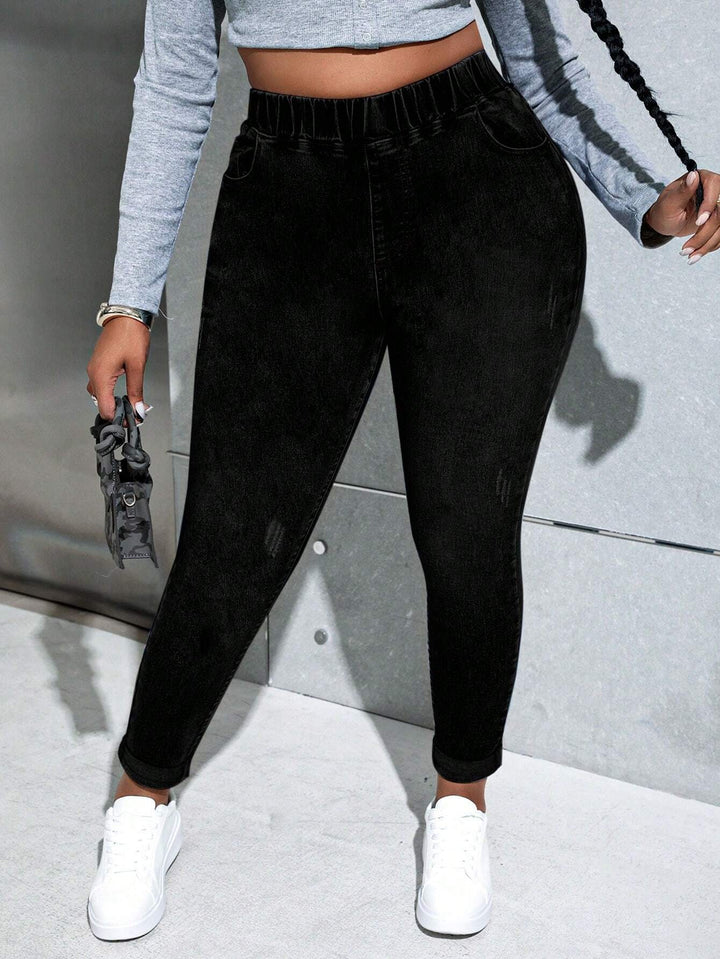 Jeans SHEIN, negru