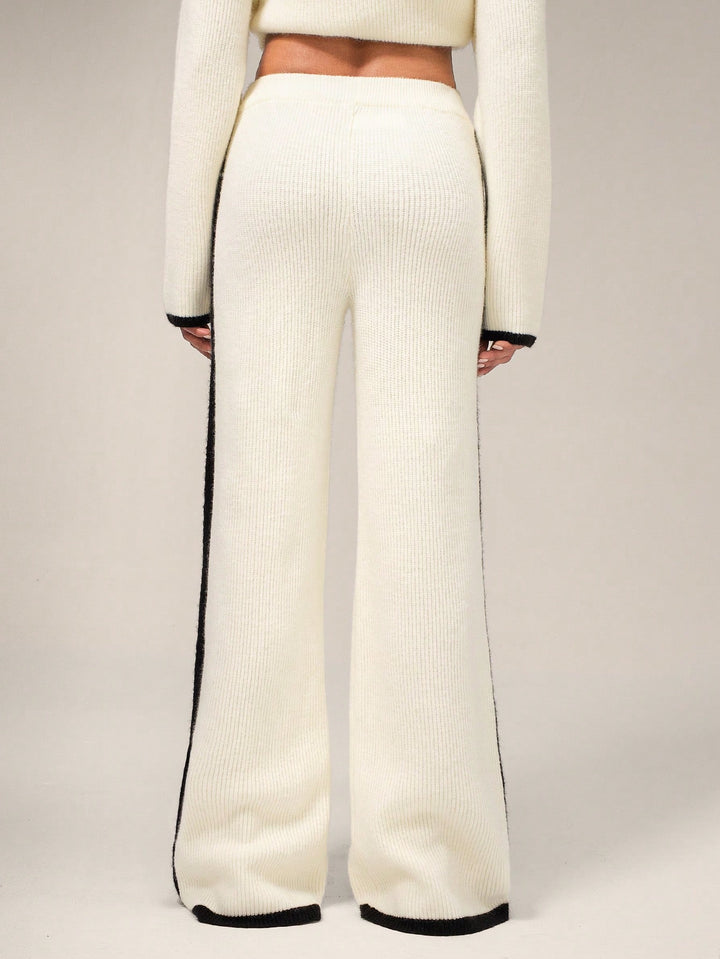 Pantaloni SHEIN, crem