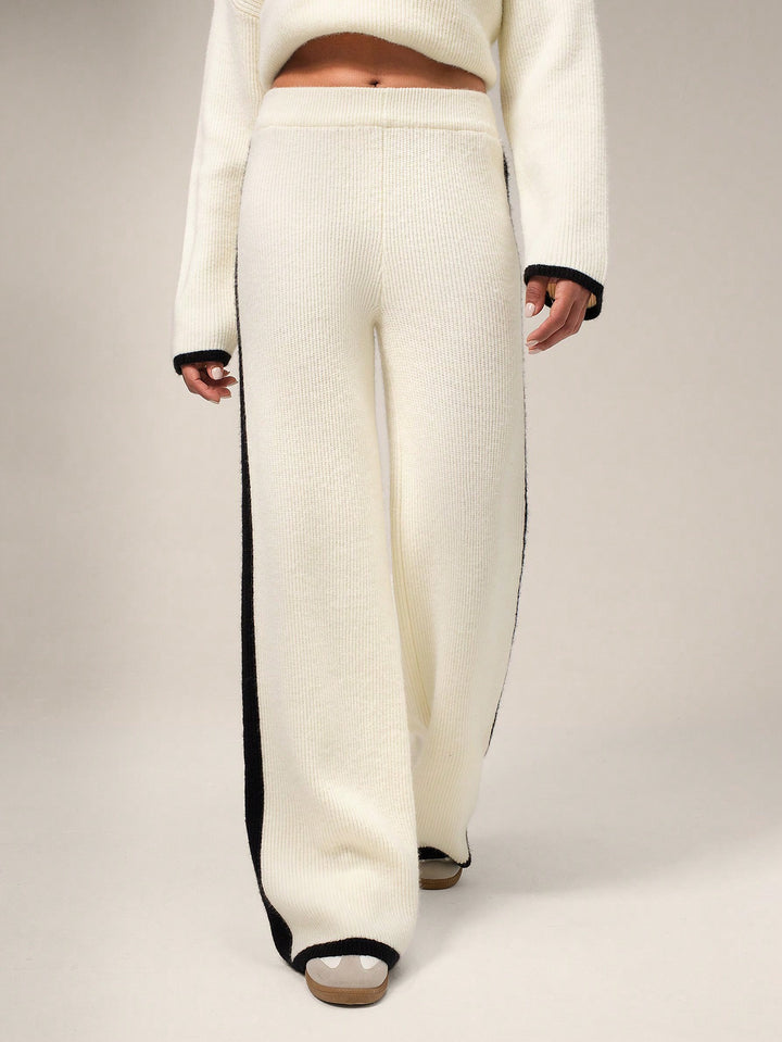 Pantaloni SHEIN, crem