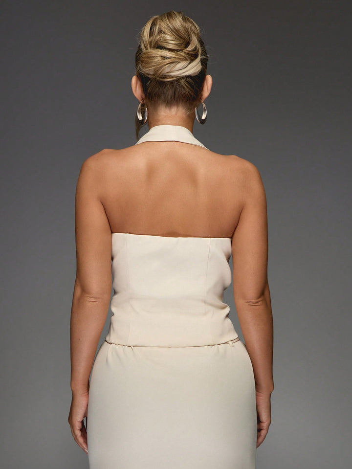 Top SHEIN, krém