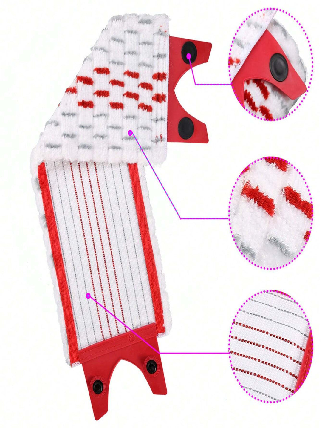 Set rezerve pentru mop SHEIN, mic culori