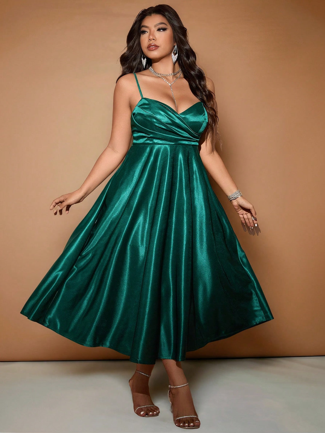 Rochie SHEIN, verde