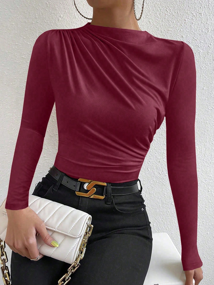 Tricou SHEIN, vișiniu