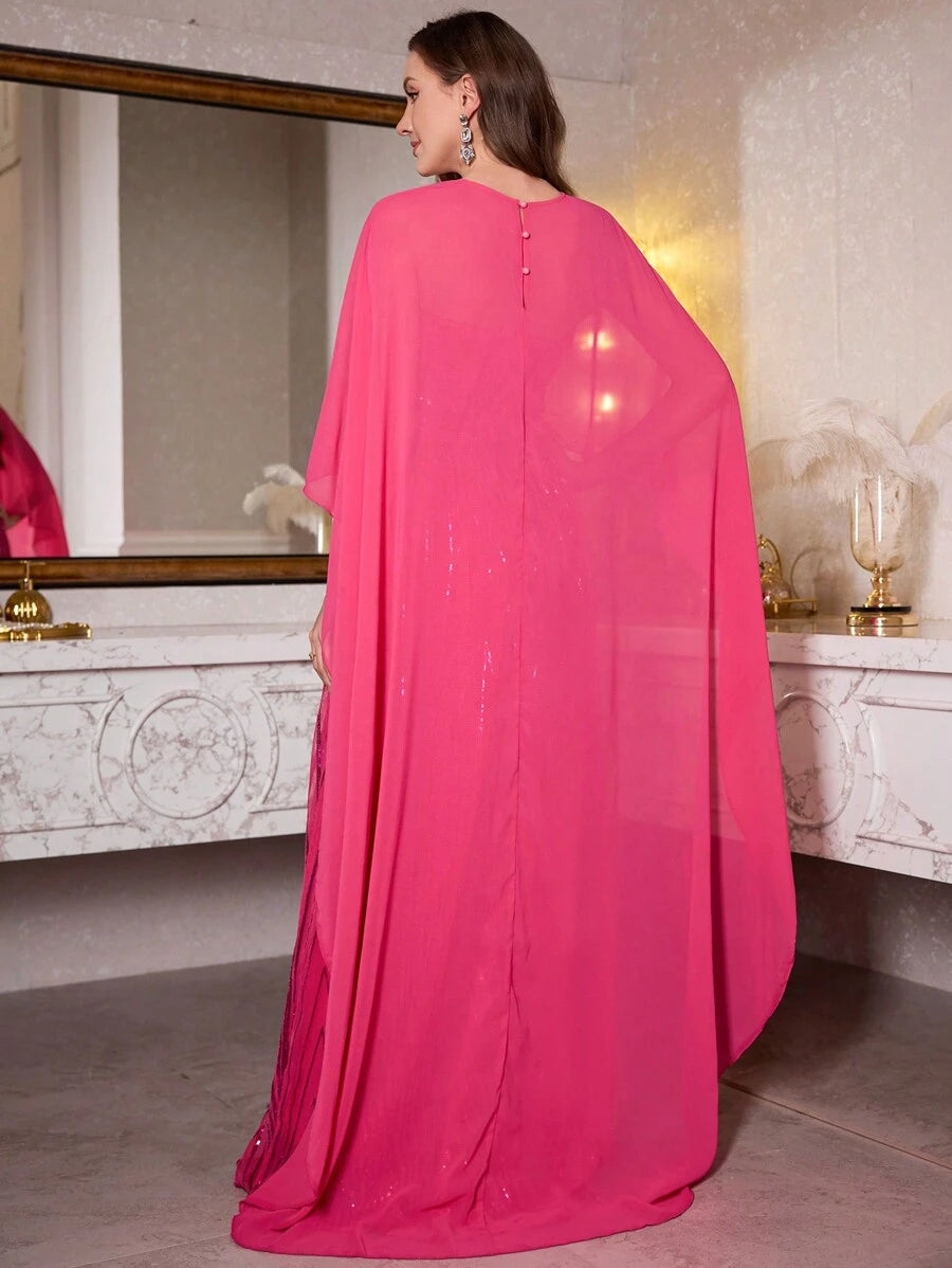 Rochie de ocazie SHEIN, roz