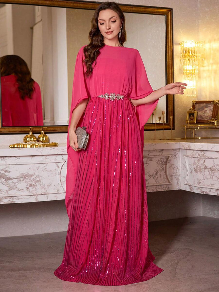 Rochie de ocazie SHEIN, roz