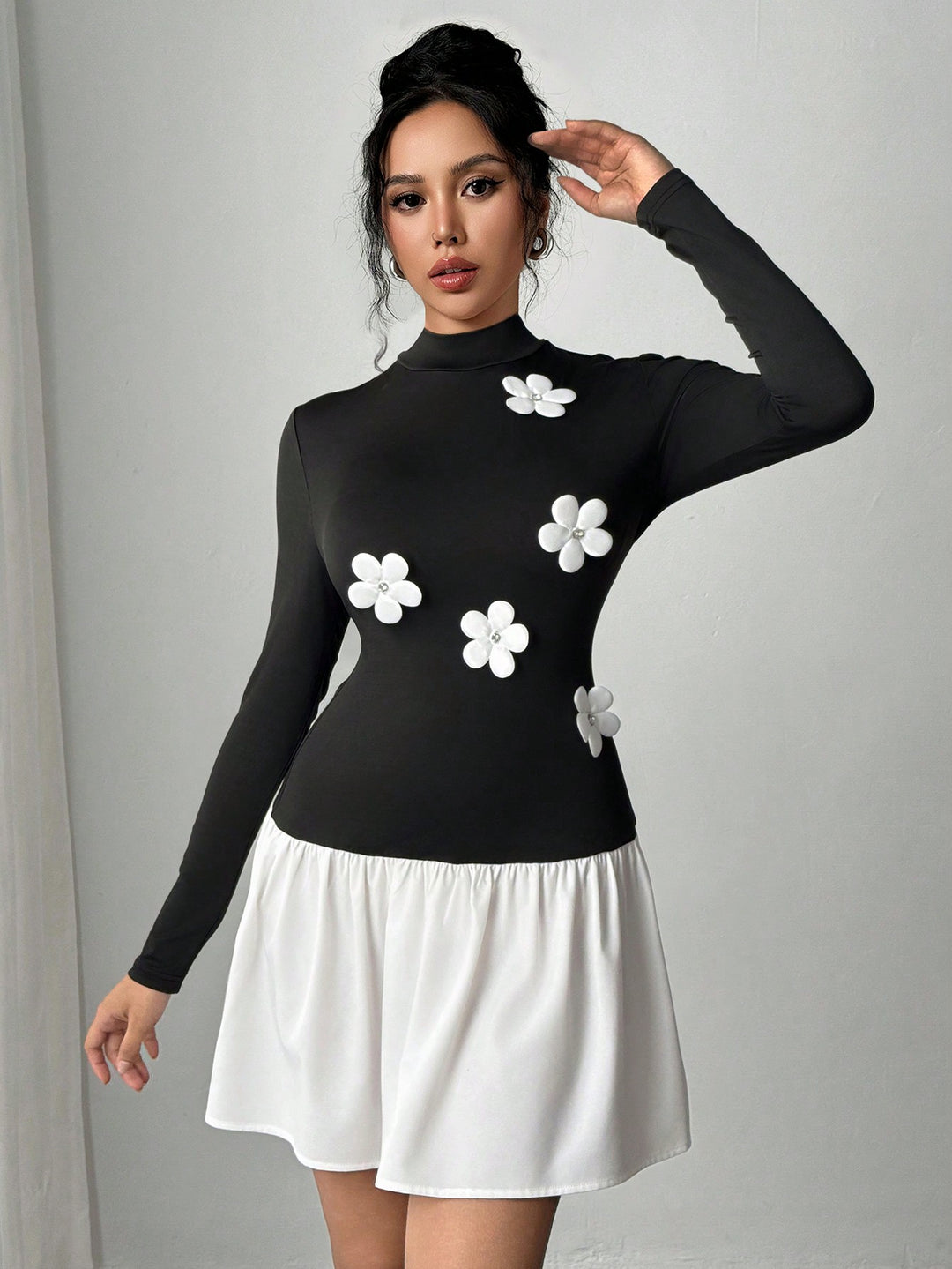 Rochie mini SHEIN, negru