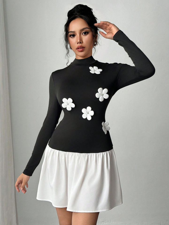 Rochie mini SHEIN, negru