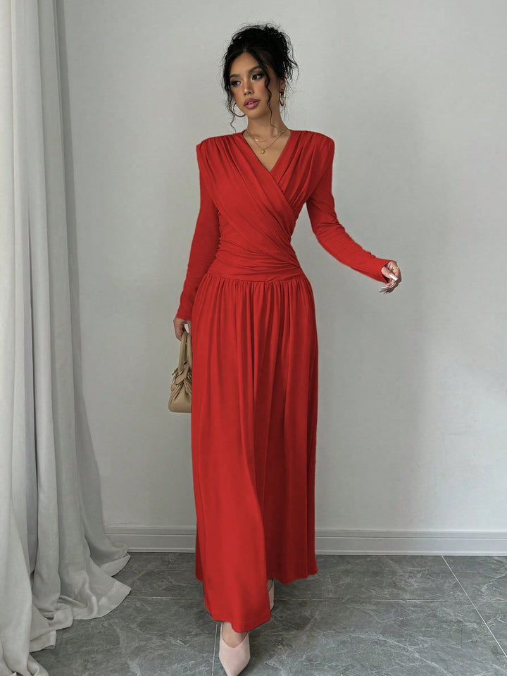Rochie maxi SHEIN, roșu