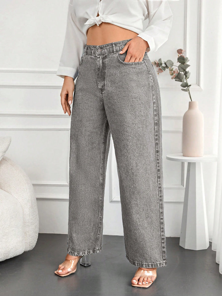 Jeans SHEIN, gri