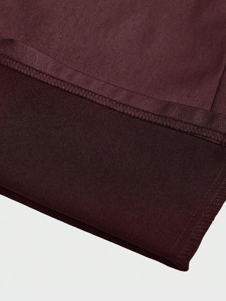 Pantaloni SHEIN, vișiniu