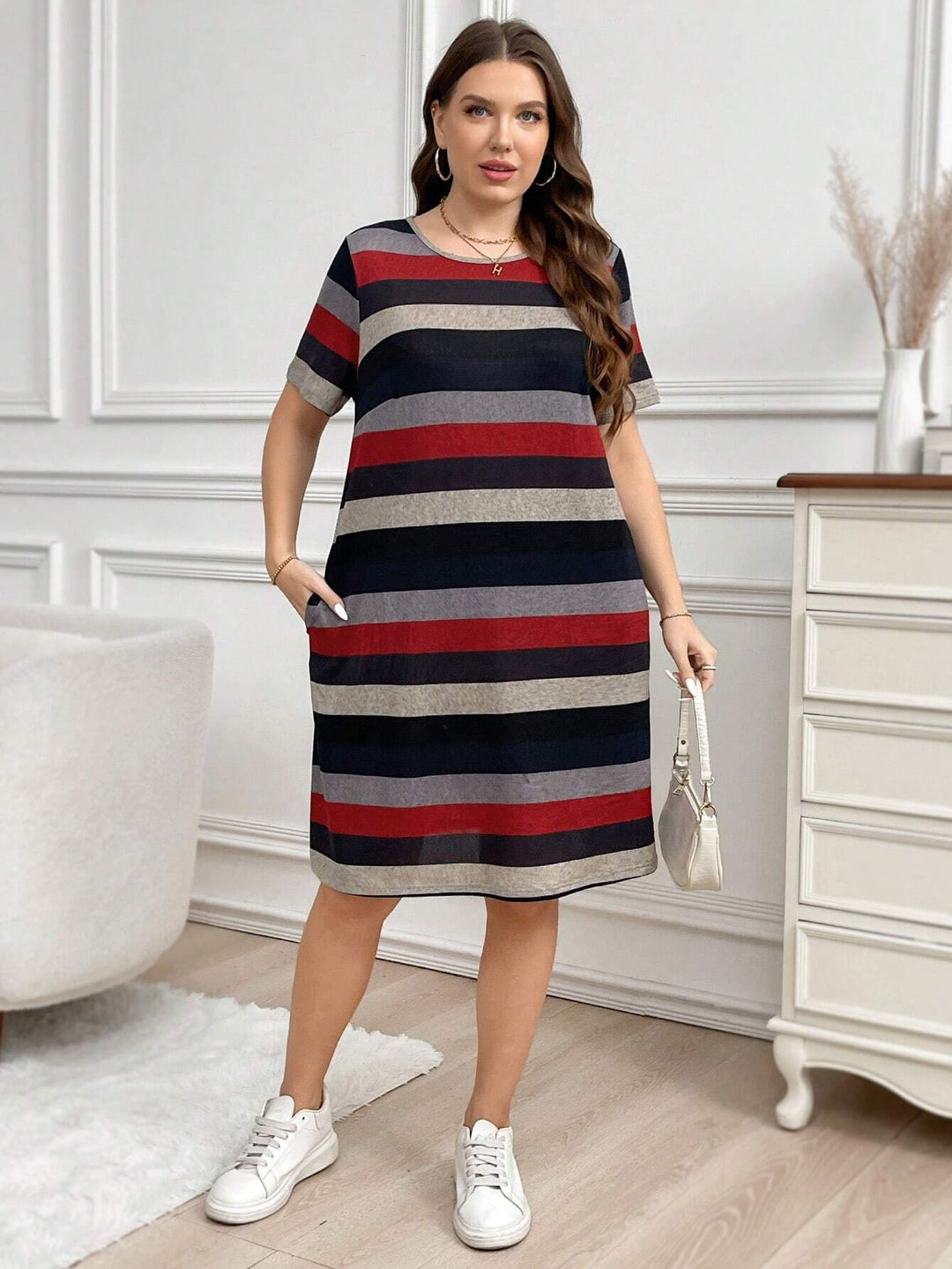 Rochie mini SHEIN, mix culori