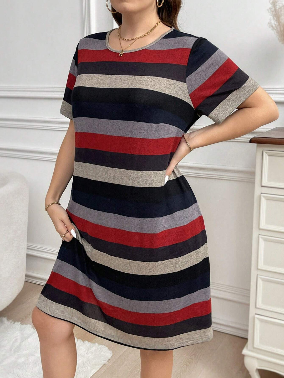 Rochie mini SHEIN, mix culori