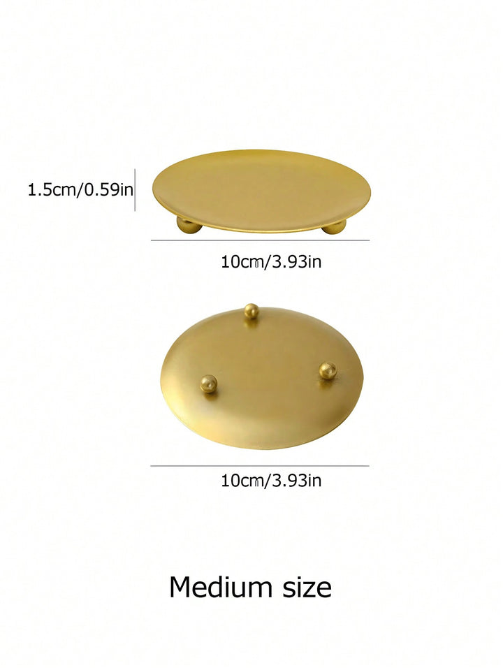 Set suport lumânare SHEIN, auriu