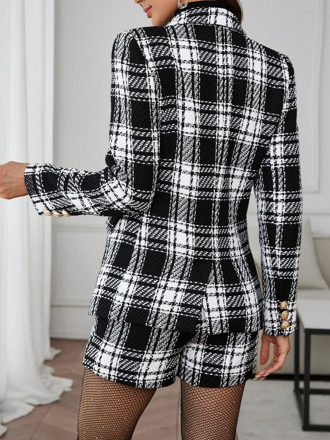 Costum SHEIN, negru