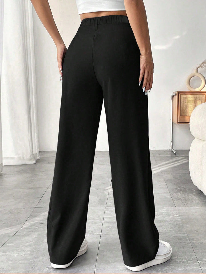 Pantaloni SHEIN, negru