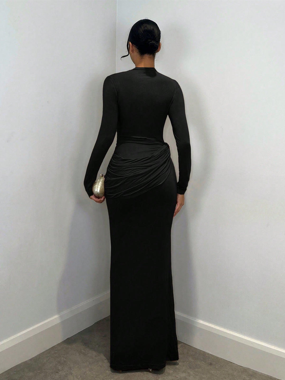 Rochie maxi SHEIN, negru