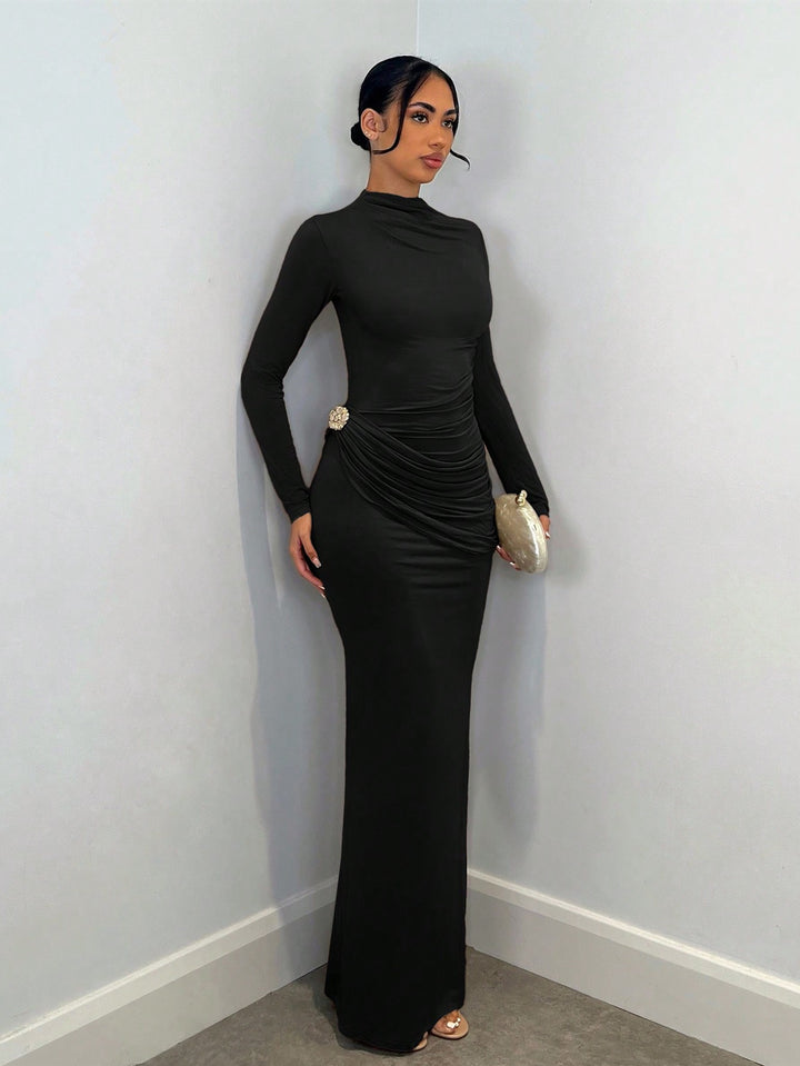 Rochie maxi SHEIN, negru