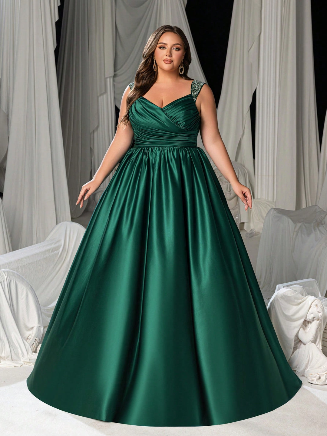 Rochie SHEIN, verde