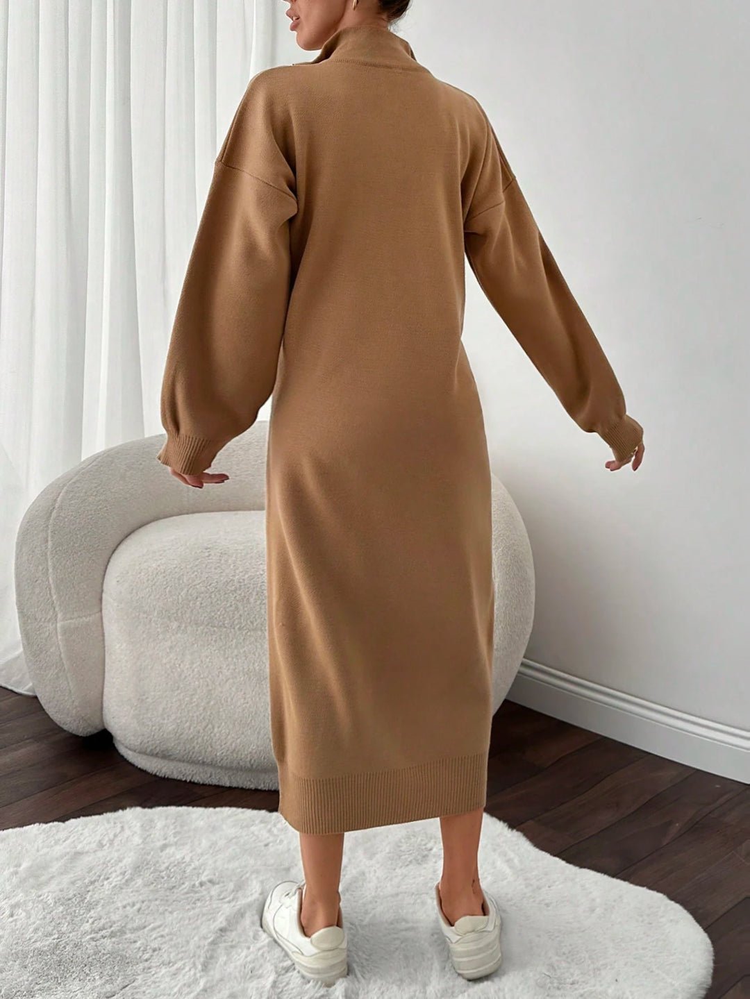 SHEIN Maxi ruha, barna